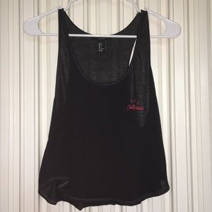 Shear California tank top